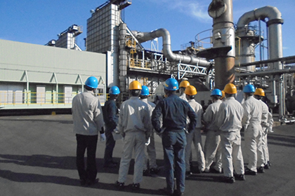 Plant tours for students (Hofu Plant)