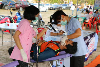 Provided Health checkup service to the neighbors